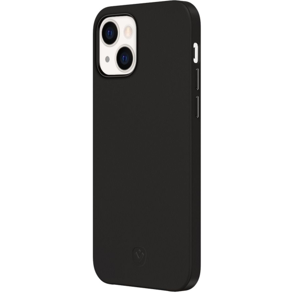 Valenta Leather Back Cover Snap Luxe Apple Iphone 13 Mini Black - Afbeelding 4