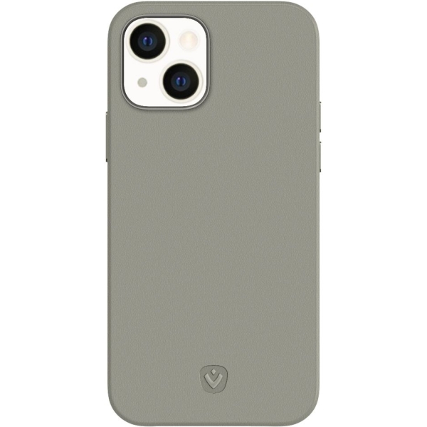 Valenta Leather Back Cover Snap Luxe Apple Iphone 13 Grey