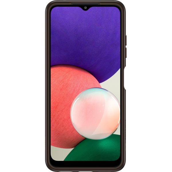 Samsung Ef-Qa226Tbegeu Samsung Soft Clear Cover Galaxy A22 5G Black - Afbeelding 2