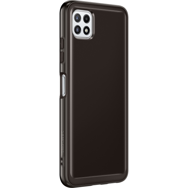 Samsung Ef-Qa226Tbegeu Samsung Soft Clear Cover Galaxy A22 5G Black - Afbeelding 5