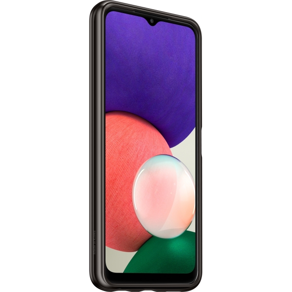 Samsung Ef-Qa226Tbegeu Samsung Soft Clear Cover Galaxy A22 5G Black - Afbeelding 6