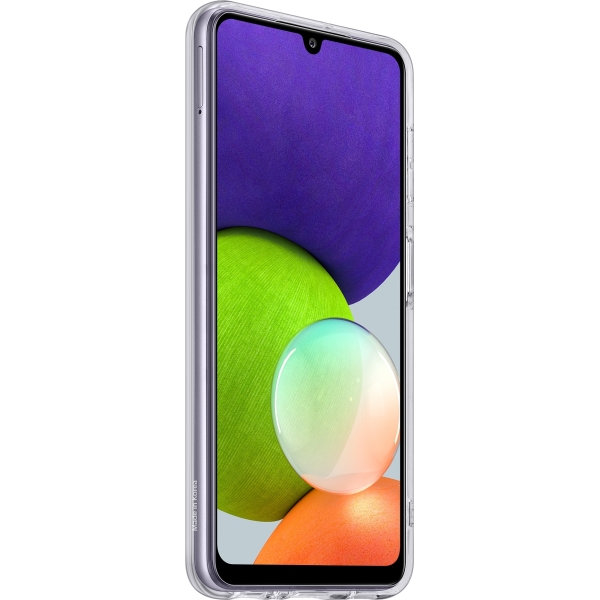 Samsung Ef-Qa225Ttegeu Samsung Soft Clear Cover Galaxy A22 4G Transparent - Afbeelding 6