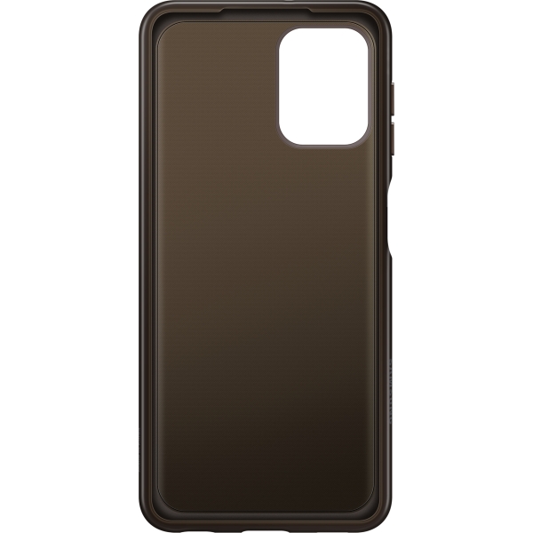 Samsung Ef-Qa225Tbegeu Samsung Soft Clear Cover Galaxy A22 4G Black - Afbeelding 4