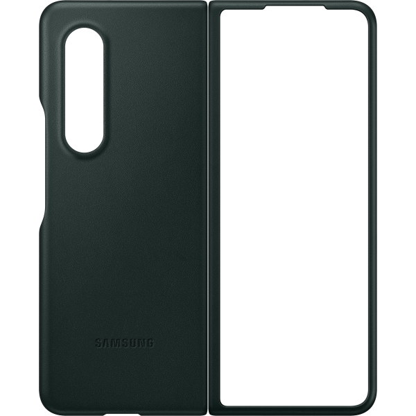 Samsung Ef-Vf926Lgegww Samsung Leather Cover Galaxy Z Fold3 Green - Afbeelding 2