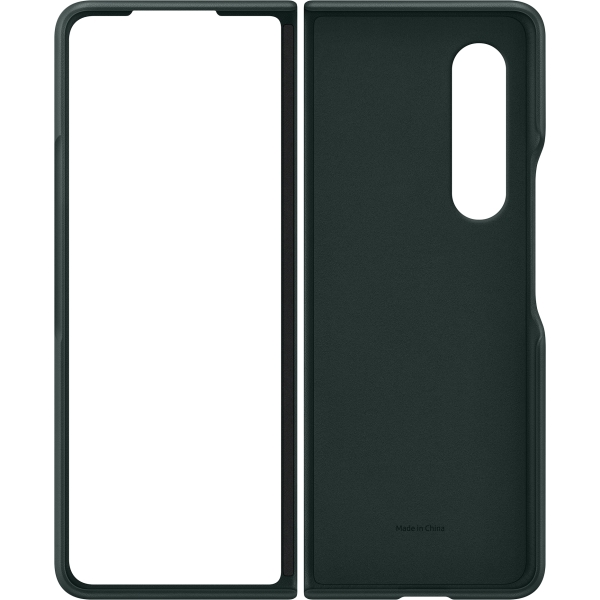 Samsung Ef-Vf926Lgegww Samsung Leather Cover Galaxy Z Fold3 Green - Afbeelding 4