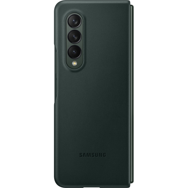 Samsung Ef-Vf926Lgegww Samsung Leather Cover Galaxy Z Fold3 Green - Afbeelding 5