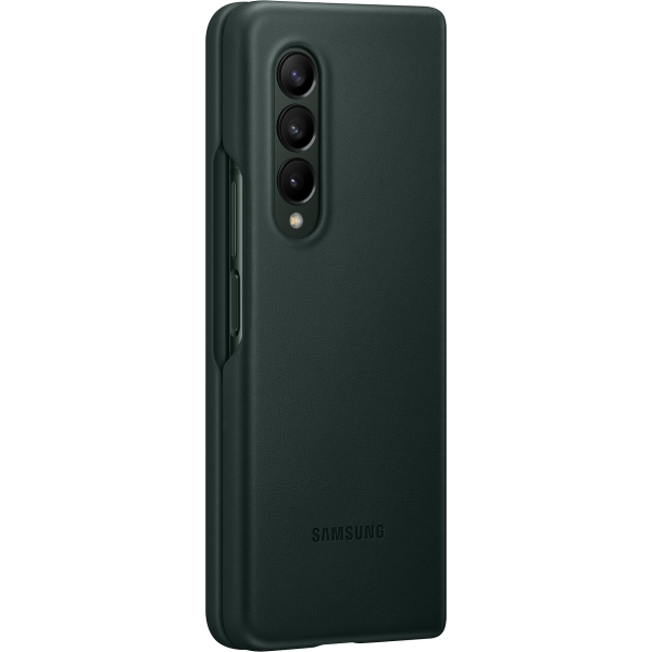 Samsung Ef-Vf926Lgegww Samsung Leather Cover Galaxy Z Fold3 Green - Afbeelding 6