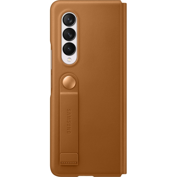 Samsung Ef-Ff926Laegww Samsung Leather Flip Cover Galaxy Z Fold3 Camel