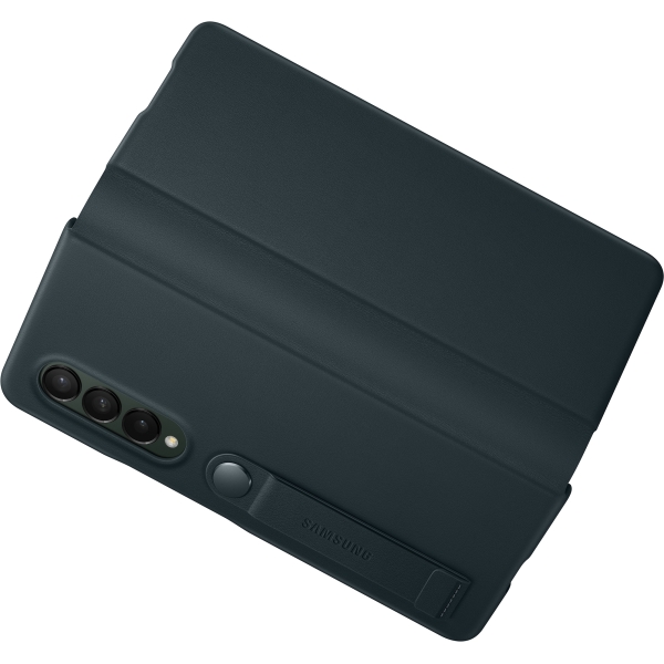 Samsung Ef-Ff926Lgegww Samsung Leather Flip Cover Galaxy Z Fold3 Green - Afbeelding 6