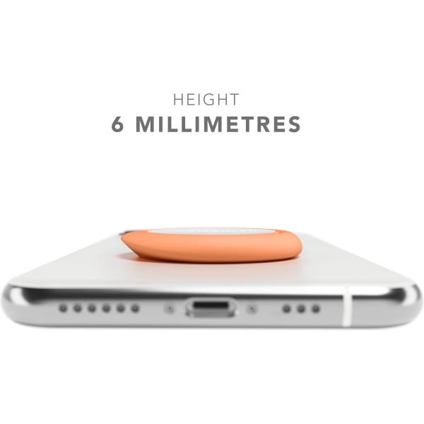 Vonmählen Backflip Signature Phone Grip + Magnetic Dot Peach - Afbeelding 3