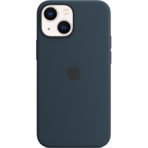 Apple Mm213Zm/A Apple Silicone Case With Magsafe Iphone 13 Mini Abyss Blue