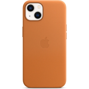 Apple Mm103Zm/A Apple Leather Case With Magsafe Iphone 13 Golden Brown