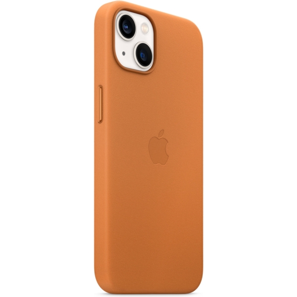 Apple Mm103Zm/A Apple Leather Case With Magsafe Iphone 13 Golden Brown - Afbeelding 2