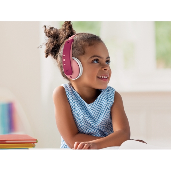 Jvc Ha-Kd10W Jvc Kids Tinyphones Wireless Headphone Pink - Afbeelding 7
