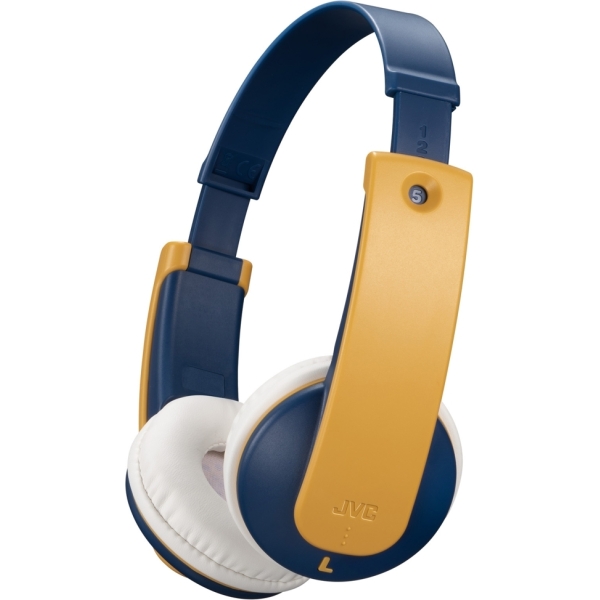 Jvc Ha-Kd10W Jvc Kids Tinyphones Wireless Headphone Yellow/Blue - Afbeelding 2