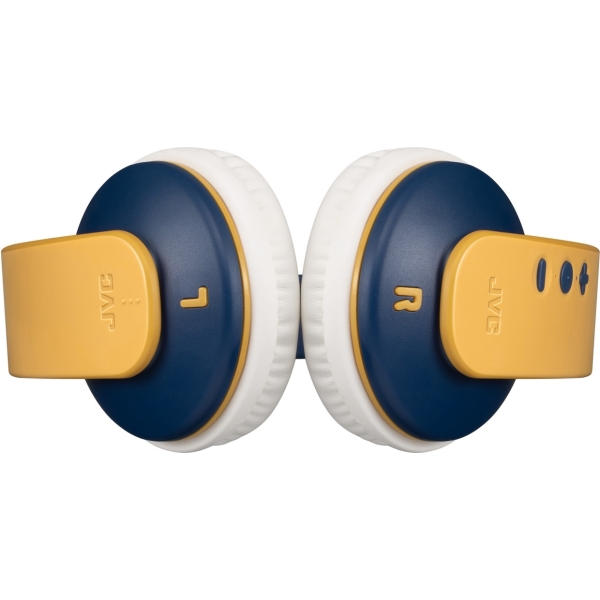 Jvc Ha-Kd10W Jvc Kids Tinyphones Wireless Headphone Yellow/Blue - Afbeelding 4