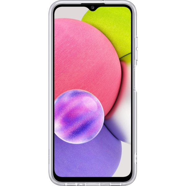 Samsung Ef-Qa038Ttegeu Samsung Soft Clear Cover Galaxy A03S Transparent - Afbeelding 3