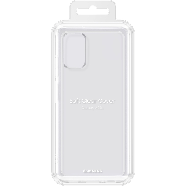 Samsung Ef-Qa038Ttegeu Samsung Soft Clear Cover Galaxy A03S Transparent - Afbeelding 5