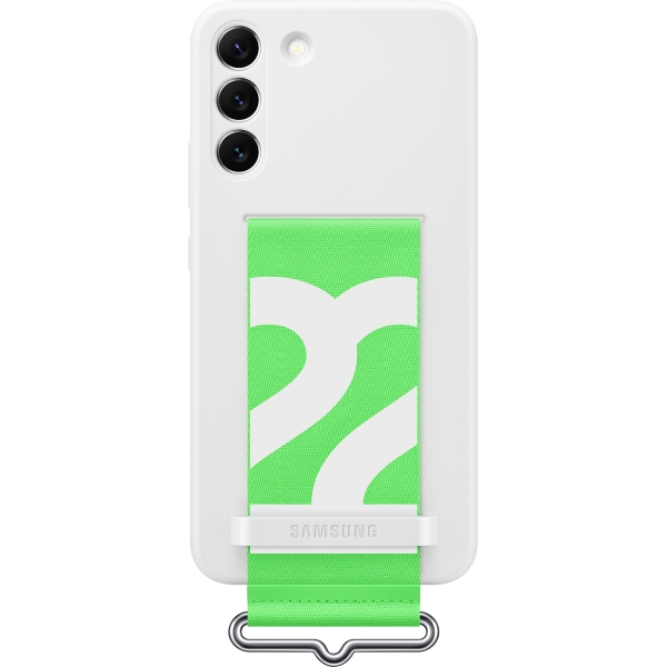 Samsung Ef-Gs906Twegww Samsung Silicone Cover With Strap Galaxy S22+ 5G White
