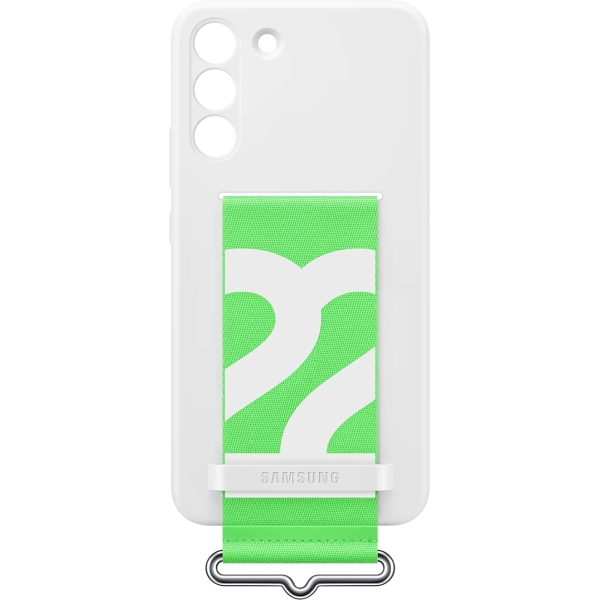 Samsung Ef-Gs906Twegww Samsung Silicone Cover With Strap Galaxy S22+ 5G White - Afbeelding 3