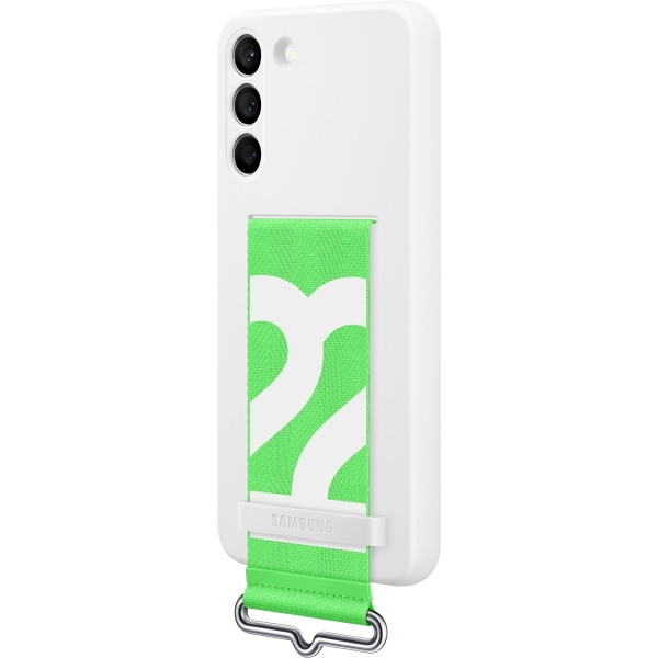 Samsung Ef-Gs906Twegww Samsung Silicone Cover With Strap Galaxy S22+ 5G White - Afbeelding 5