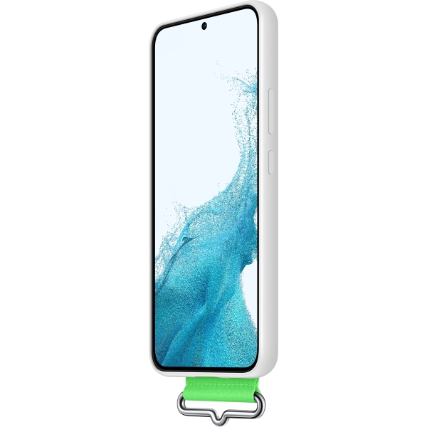 Samsung Ef-Gs906Twegww Samsung Silicone Cover With Strap Galaxy S22+ 5G White - Afbeelding 6