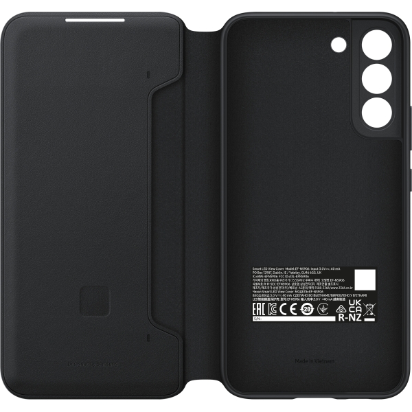 Samsung Ef-Ns906Pbegww Samsung Led View Cover Galaxy S22+ 5G Black - Afbeelding 4