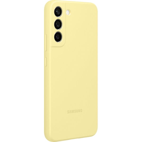 Samsung Ef-Ps906Tyegww Samsung Silicone Cover Galaxy S22+ 5G Yellow - Afbeelding 4
