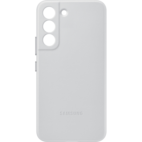 Samsung Ef-Vs901Ljegww Samsung Leather Cover Galaxy S22 5G Light Grey - Afbeelding 3