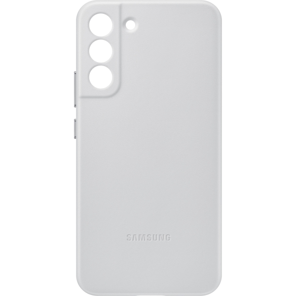 Samsung Ef-Vs906Ljegww Samsung Leather Cover Galaxy S22+ 5G Light Grey - Afbeelding 3