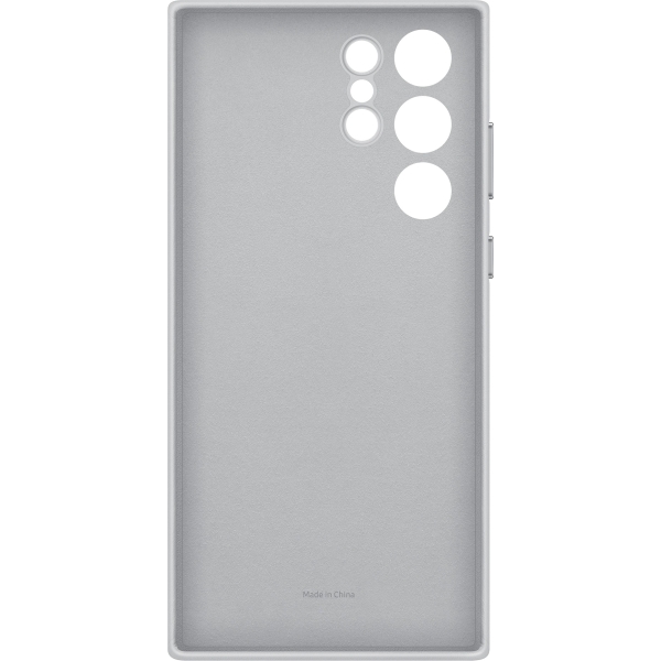 Samsung Ef-Vs908Ljegww Samsung Leather Cover Galaxy S22 Ultra 5G Light Grey - Afbeelding 4