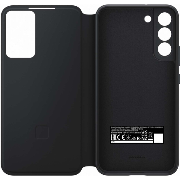 Samsung Ef-Zs906Cbegee Samsung Smart Clear View Cover Galaxy S22+ 5G Black - Afbeelding 4
