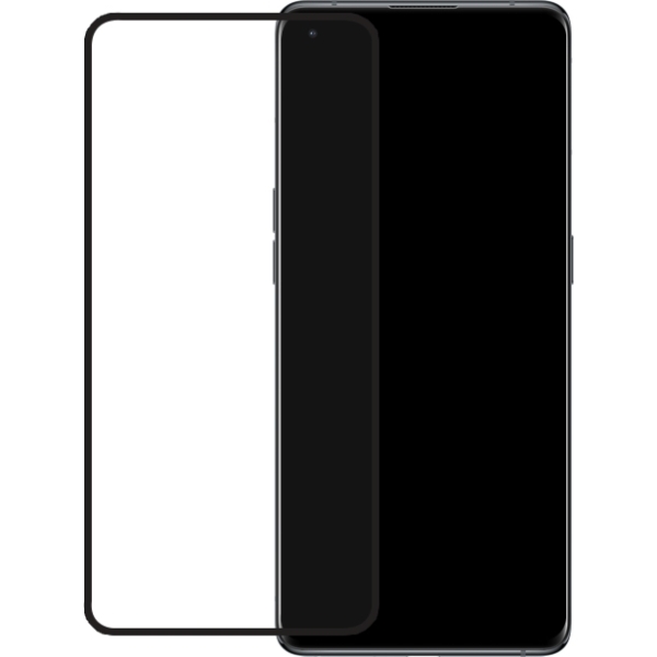 Mobilize Edge-To-Edge Glass Screen Protector Oppo Find X5 5G Black Edge Glue