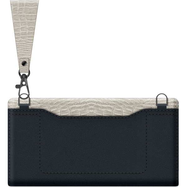 Valenta Clutch Croco Case Snap Universal Medium Black - Afbeelding 8