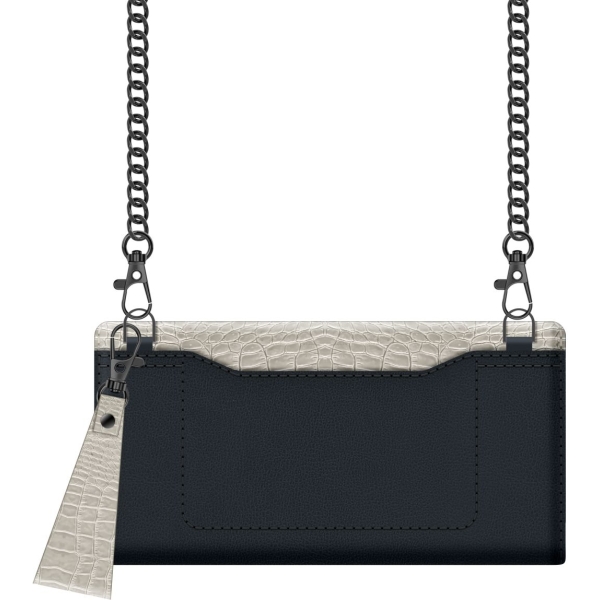 Valenta Clutch Croco Case Snap Universal Large Black - Afbeelding 3