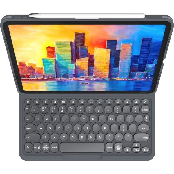 Zagg Pro Keys Bluetooth Keyboard Case For Apple Ipad Air 10.9 (2020/2022) Qwerty Black - Afbeelding 3
