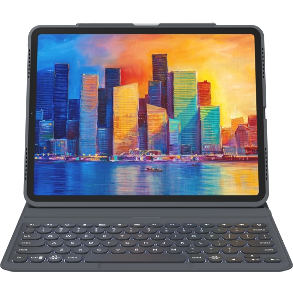 Zagg Pro Keys Bluetooth Keyboard Case For Apple Ipad Air 11 (2024/2025)/Pro 11 (2021) Qwerty Black - Afbeelding 3
