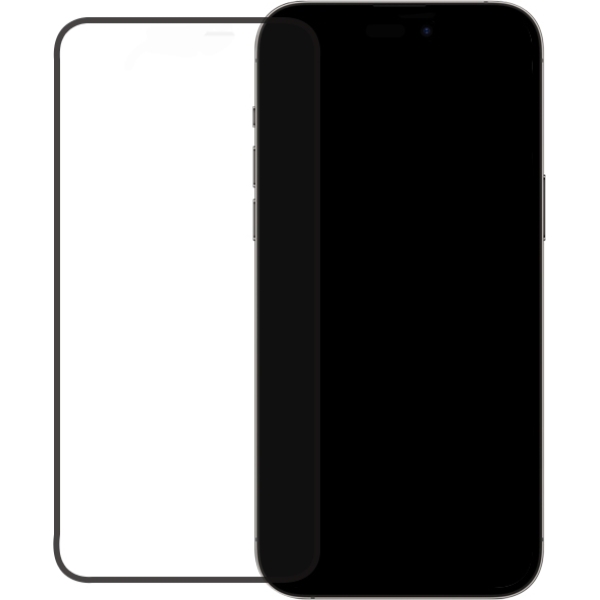 Mobilize Edge-To-Edge Glass Screen Protector Apple Iphone 14 Pro Max Black Full Glue