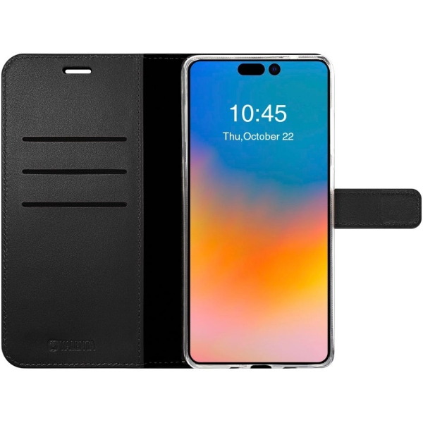 Valenta Book Case Gel Skin Apple Iphone 14 Pro Max Black - Afbeelding 3