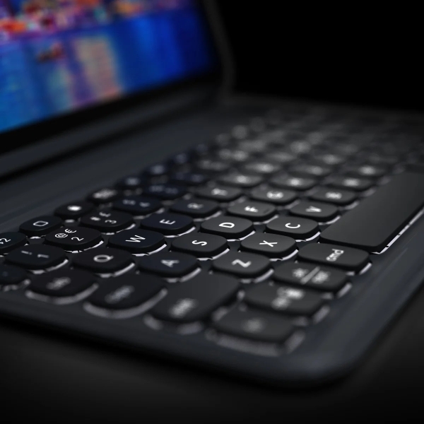 Zagg Pro Keys Bluetooth Keyboard Case For Apple Ipad 10.2 (2019/2020/2021) Azerty Black - Afbeelding 9