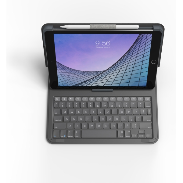 Zagg Messenger Folio 2 Bluetooth Keyboard Case For Apple Ipad 10.2/Pro/Air 10.5 Serie Azerty Black - Afbeelding 5