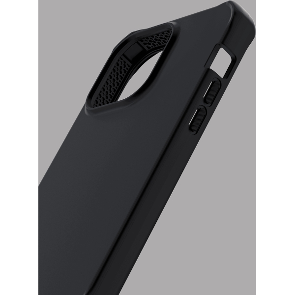 Itskins Level 2 Spectrumsolid_R For Apple Iphone 14 Pro Max Plain Black - Afbeelding 4