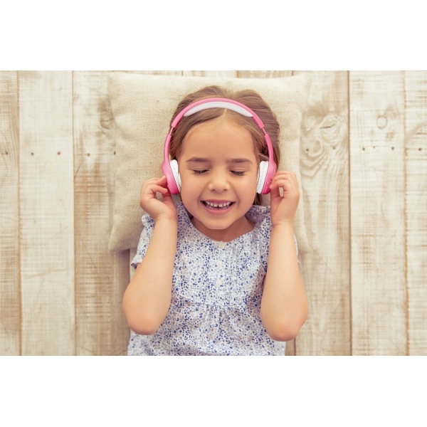Lenco Hpb-110Pk Lenco On-Ear Stereo Bluetooth Headset For Kids Pink - Afbeelding 10