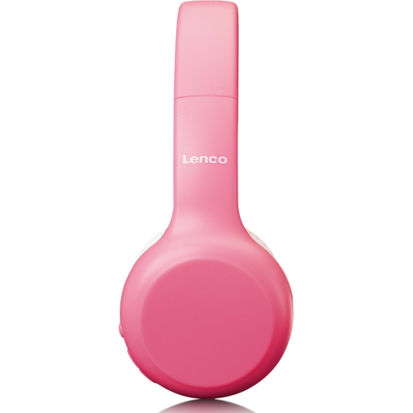 Lenco Hpb-110Pk Lenco On-Ear Stereo Bluetooth Headset For Kids Pink - Afbeelding 2
