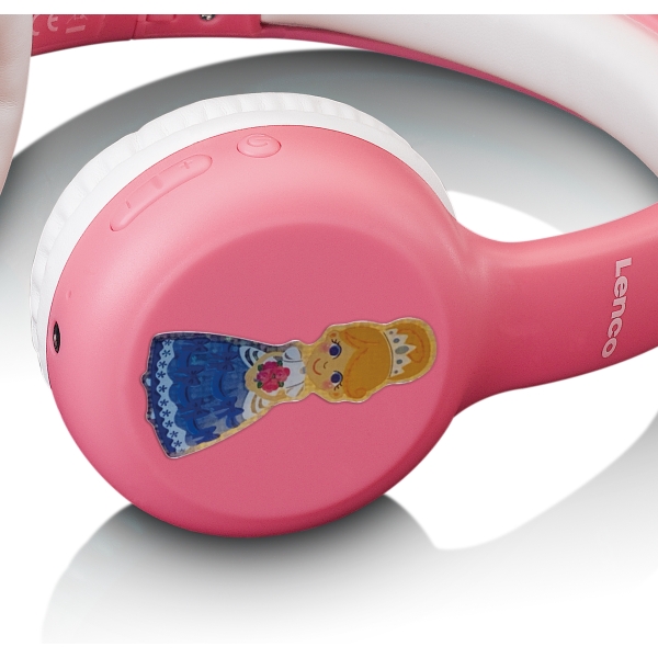 Lenco Hpb-110Pk Lenco On-Ear Stereo Bluetooth Headset For Kids Pink - Afbeelding 7