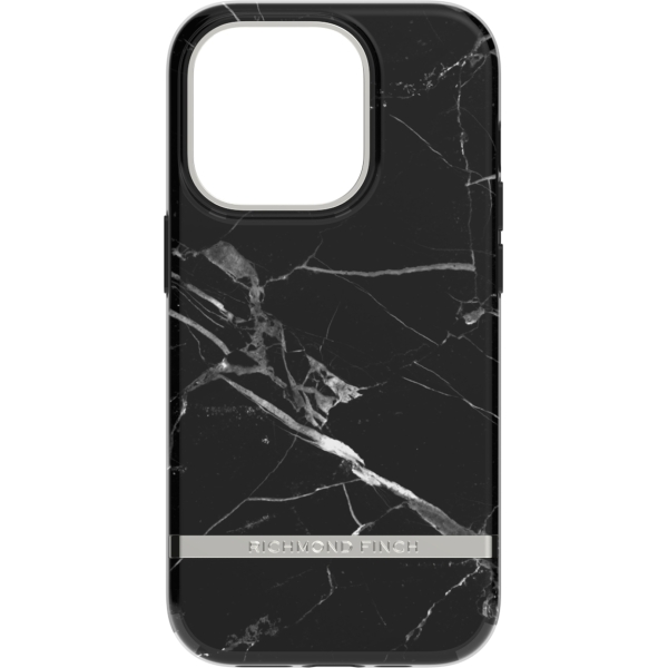 Richmond & Finch Freedom Series One-Piece Apple Iphone 14 Pro Black Marble - Afbeelding 2