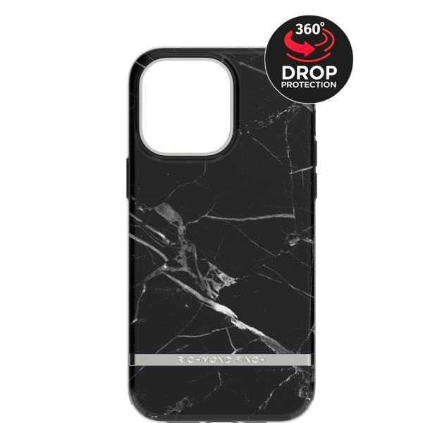 Richmond & Finch Freedom Series One-Piece Apple Iphone 14 Pro Max Black Marble