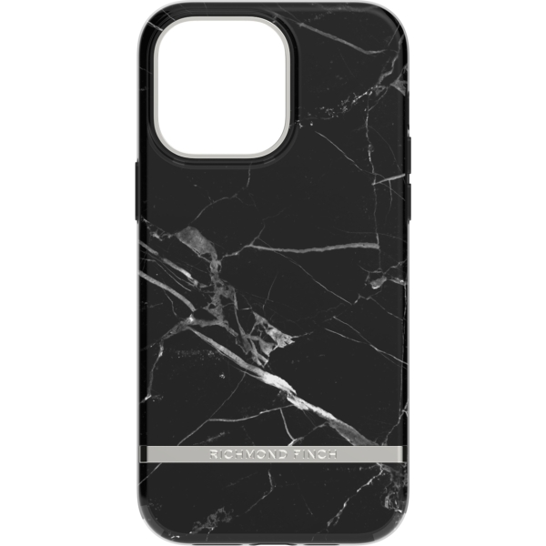 Richmond & Finch Freedom Series One-Piece Apple Iphone 14 Pro Max Black Marble - Afbeelding 2