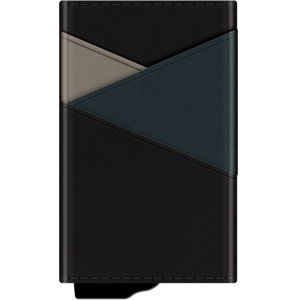 Valenta Card Case Plus Wallet Snap 2-In-1 Black