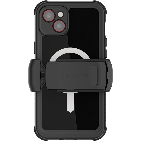 Ghostek Nautical Waterproof Magsafe Case + Belt Swivel Holster Apple Iphone 14 Plus Black - Afbeelding 6